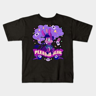 Pleasure Island (neon) Kids T-Shirt